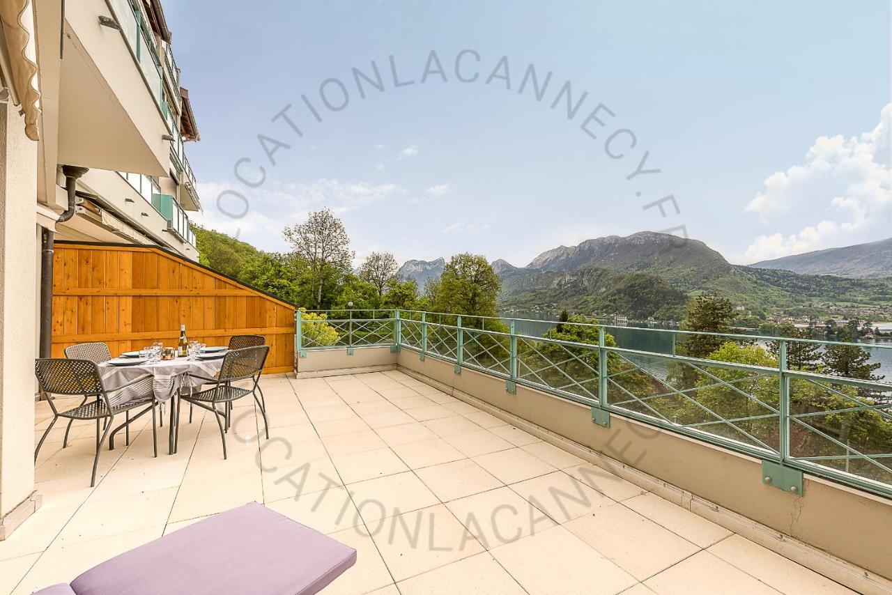 L'Hermitage, 3 Appartements Avec Terrasse, Vue Lac, Parking Et Piscine, Lla Selections By Location Lac Annecy Talloires Exteriör bild