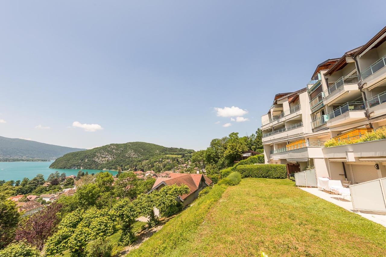 L'Hermitage, 3 Appartements Avec Terrasse, Vue Lac, Parking Et Piscine, Lla Selections By Location Lac Annecy Talloires Exteriör bild