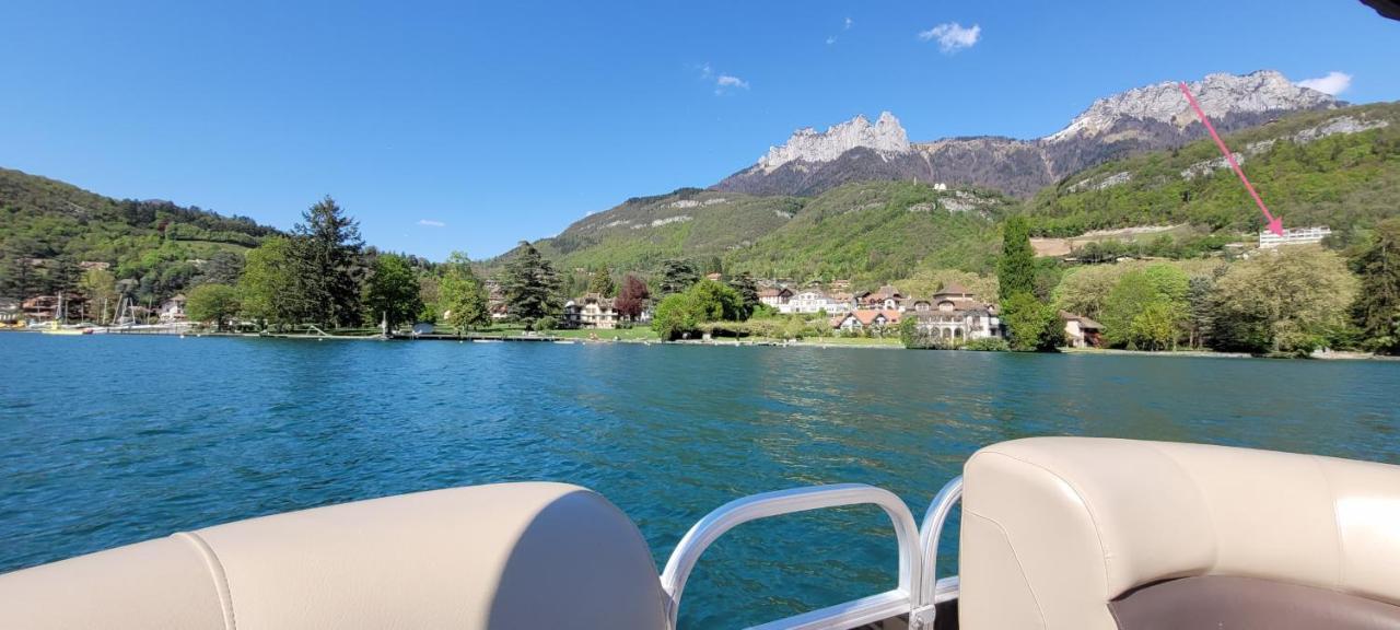 L'Hermitage, 3 Appartements Avec Terrasse, Vue Lac, Parking Et Piscine, Lla Selections By Location Lac Annecy Talloires Exteriör bild