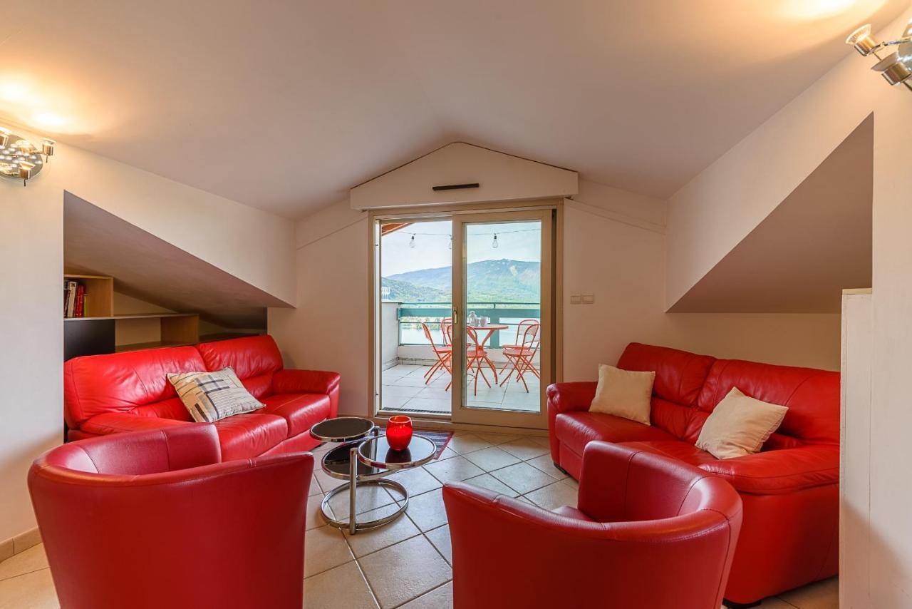 L'Hermitage, 3 Appartements Avec Terrasse, Vue Lac, Parking Et Piscine, Lla Selections By Location Lac Annecy Talloires Exteriör bild