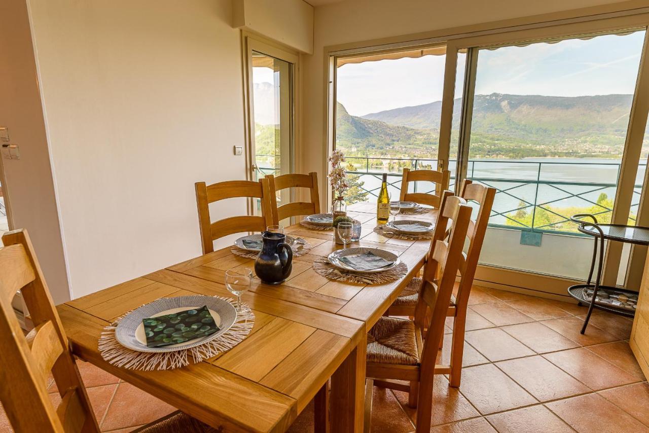 L'Hermitage, 3 Appartements Avec Terrasse, Vue Lac, Parking Et Piscine, Lla Selections By Location Lac Annecy Talloires Exteriör bild