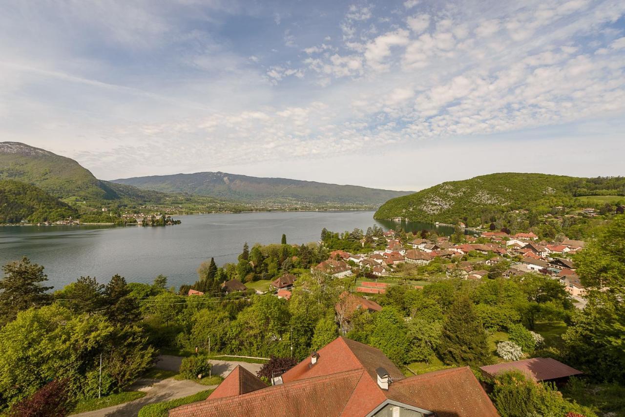 L'Hermitage, 3 Appartements Avec Terrasse, Vue Lac, Parking Et Piscine, Lla Selections By Location Lac Annecy Talloires Exteriör bild