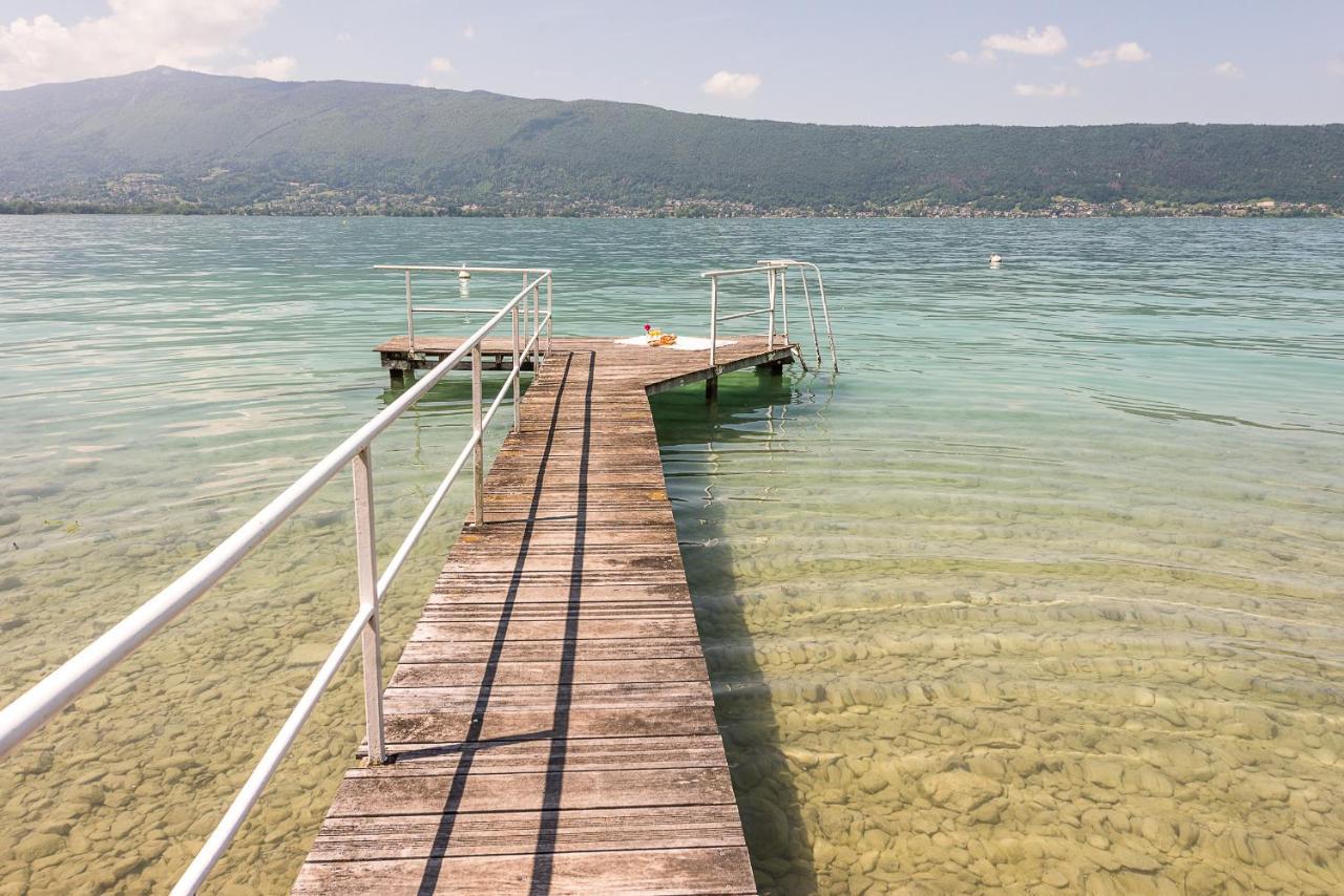 L'Hermitage, 3 Appartements Avec Terrasse, Vue Lac, Parking Et Piscine, Lla Selections By Location Lac Annecy Talloires Exteriör bild